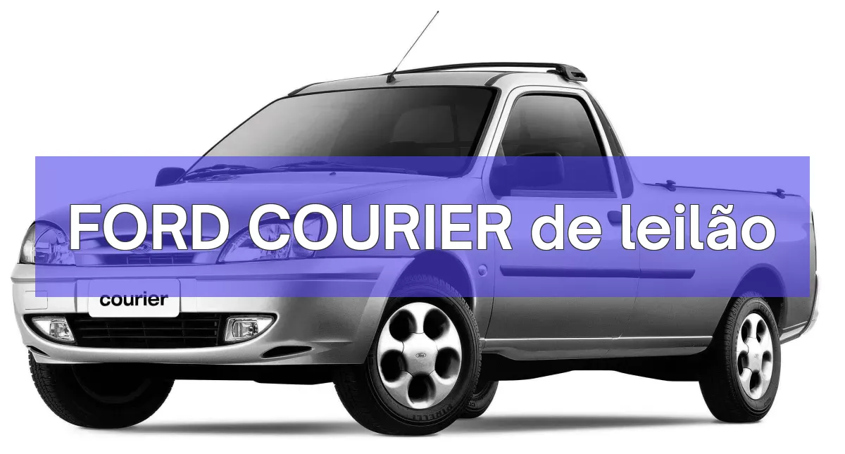 FORD COURIER em leilão
