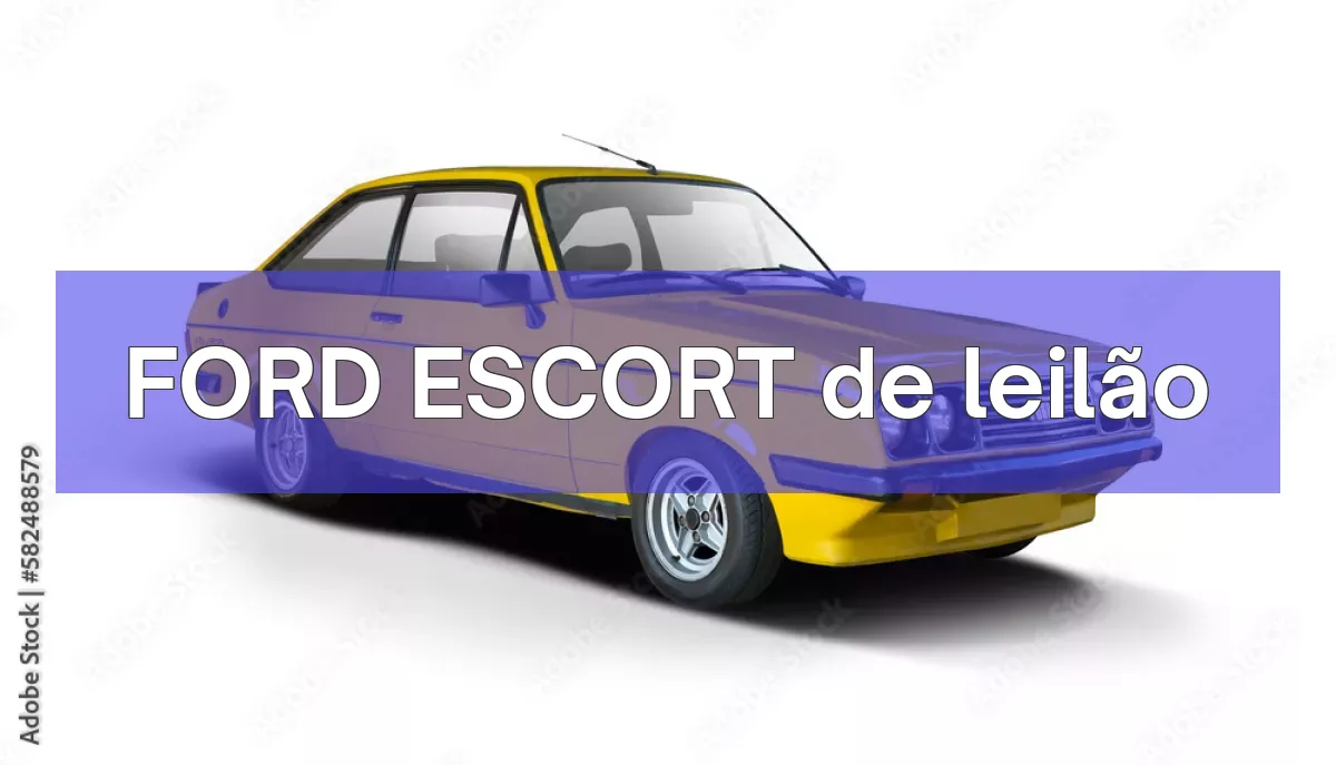 FORD ESCORT em leilão