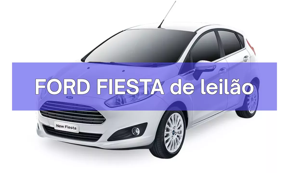 FORD FIESTA em leilão