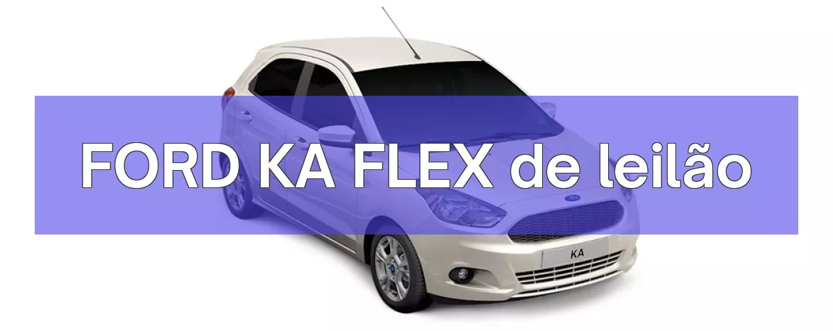 FORD KA FLEX em leilão