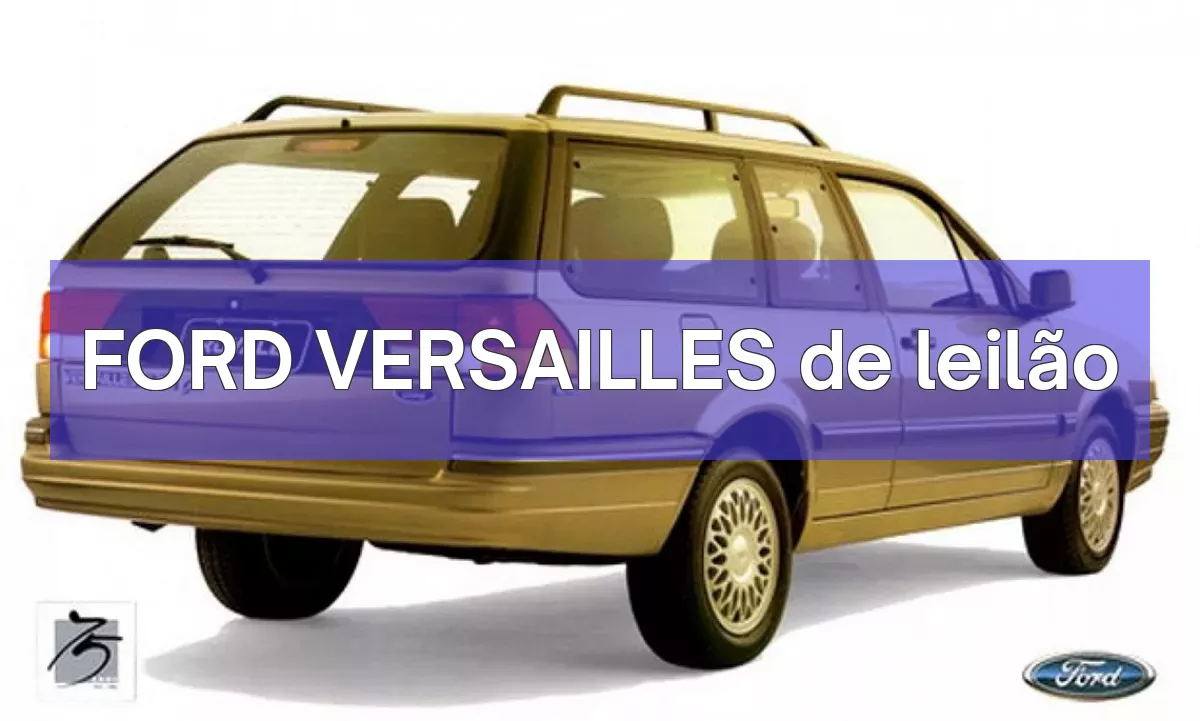 FORD VERSAILLES em leilão