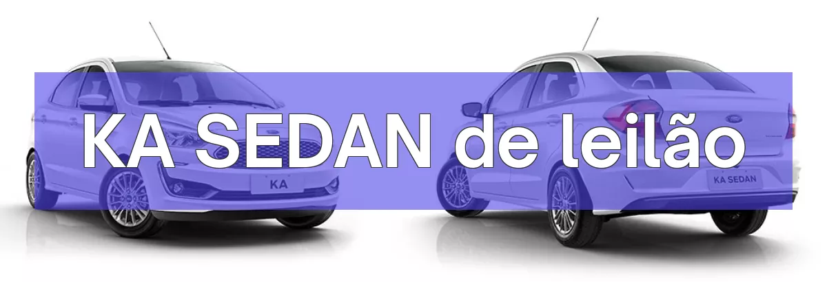 KA SEDAN em leilão