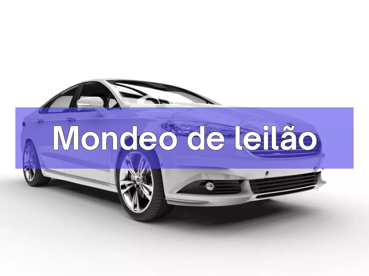 Mondeo em leilão