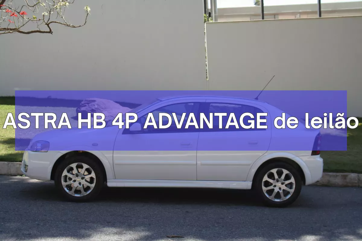 ASTRA HB 4P ADVANTAGE em leilão