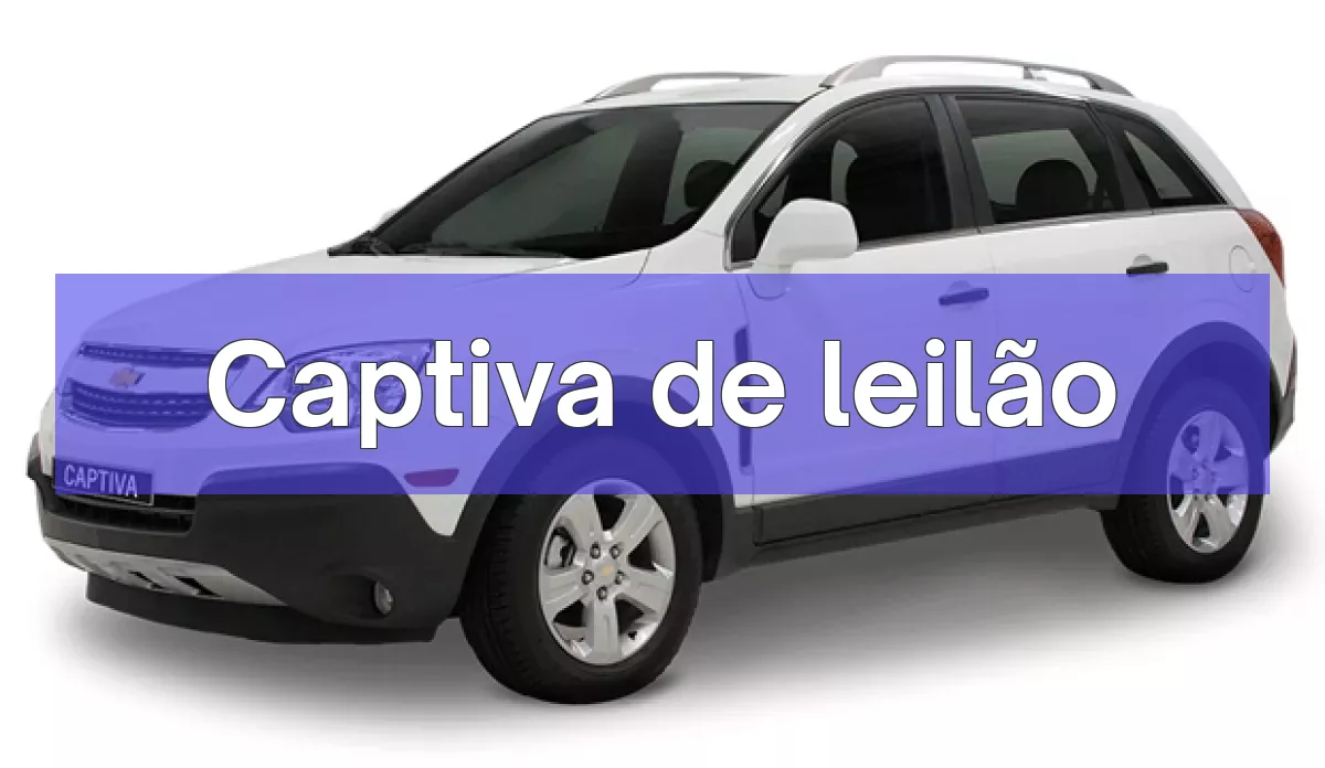 Captiva em leilão