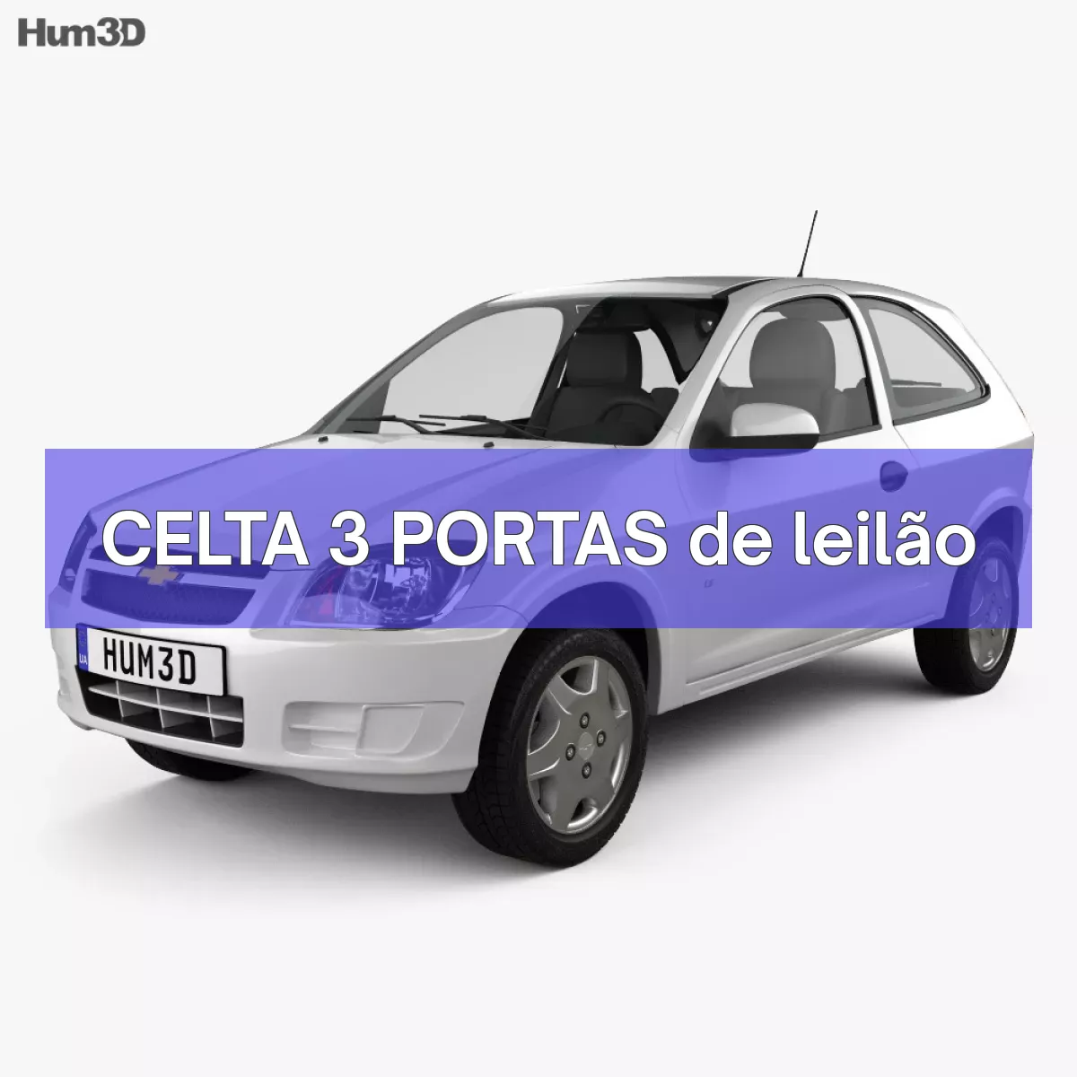 CELTA 3 PORTAS em leilão