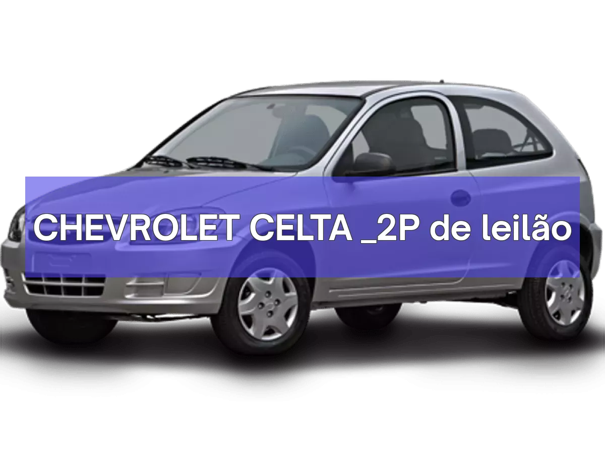 CHEVROLET CELTA _2P em leilão