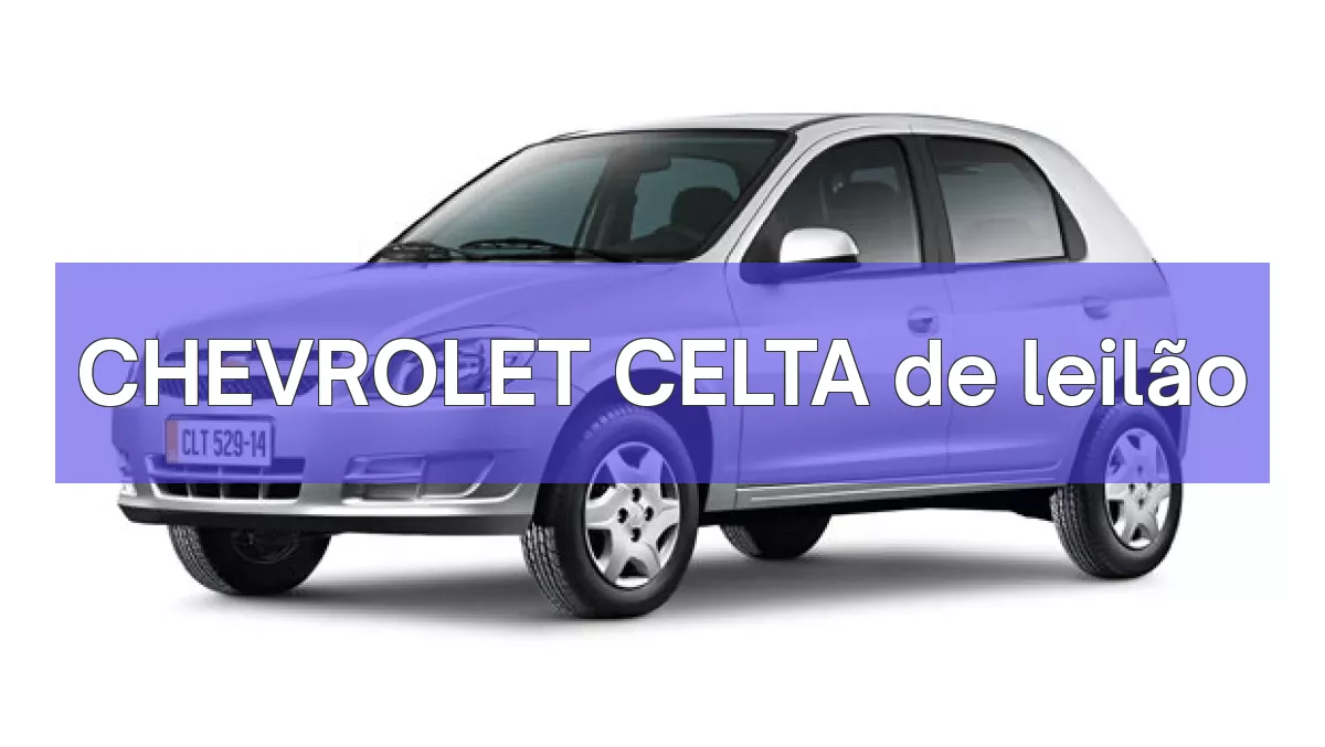 CHEVROLET CELTA em leilão
