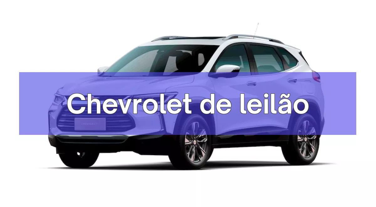 Chevrolet em leilão