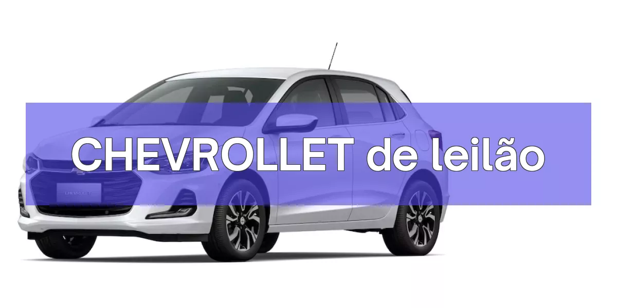 CHEVROLLET em leilão