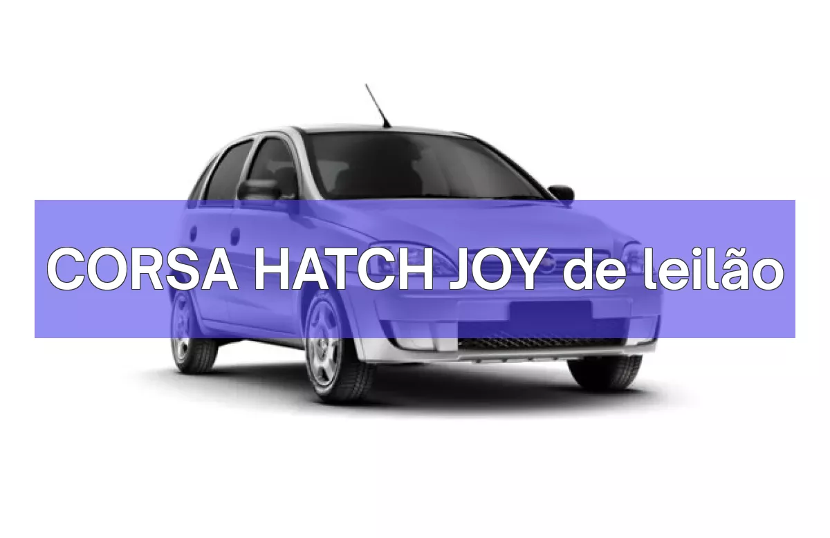 CORSA HATCH JOY em leilão