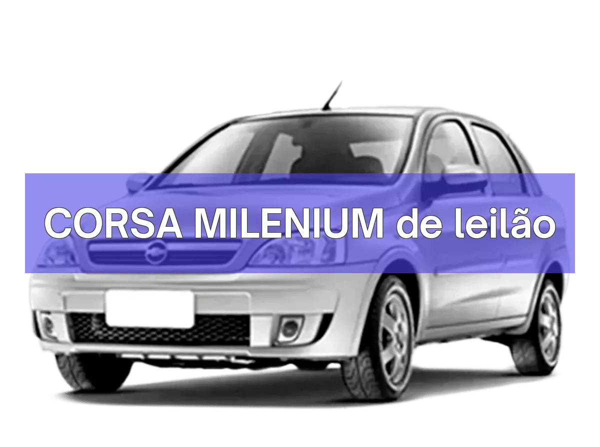 CORSA MILENIUM em leilão