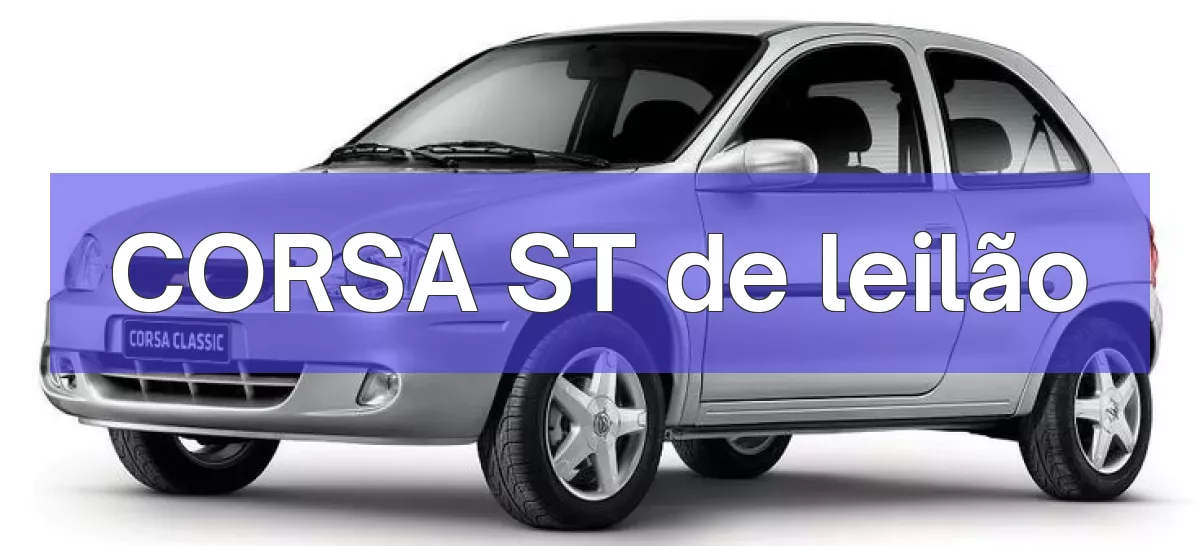CORSA ST em leilão