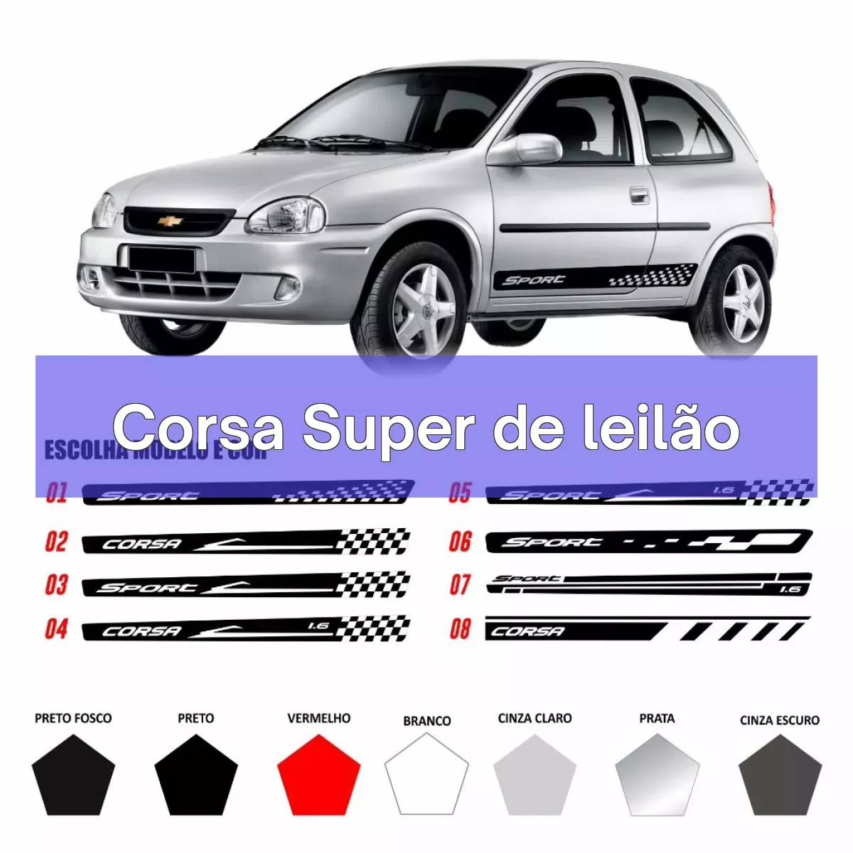 Corsa Super em leilão