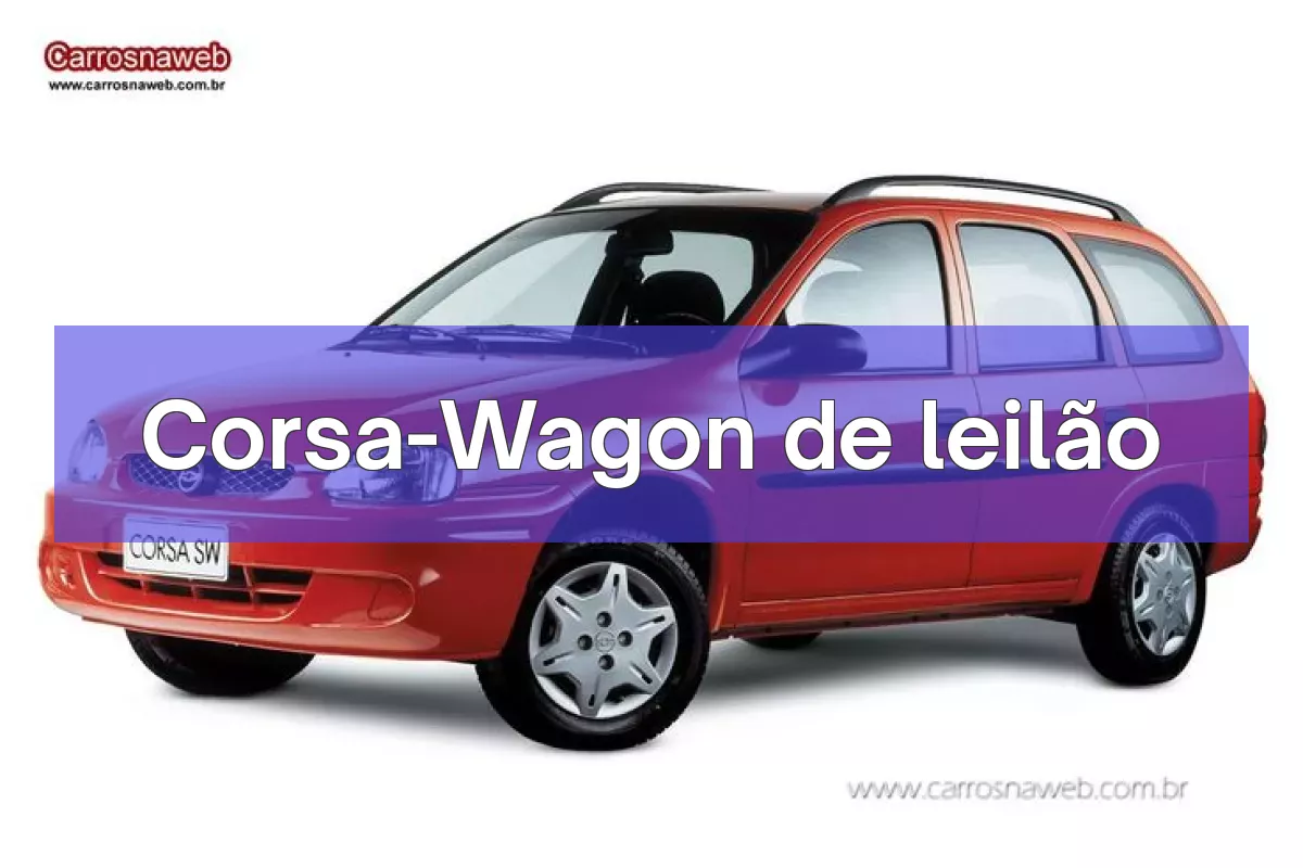 Corsa-Wagon em leilão