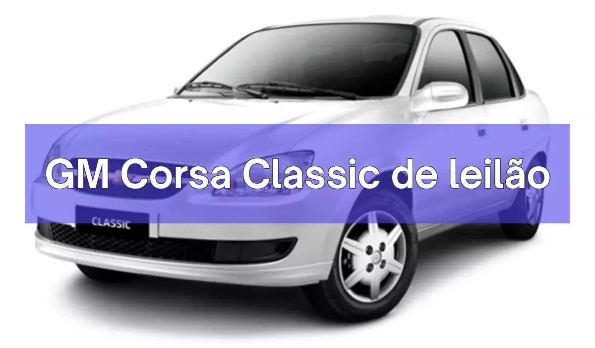 GM Corsa Classic em leilão