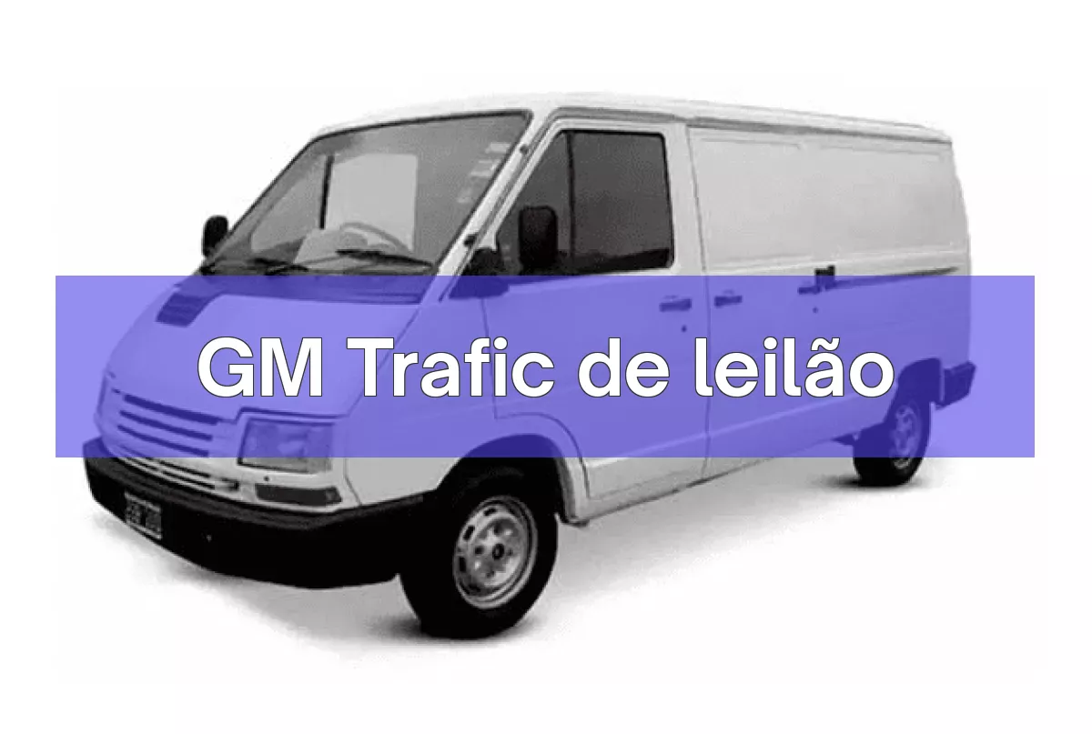 GM Trafic em leilão