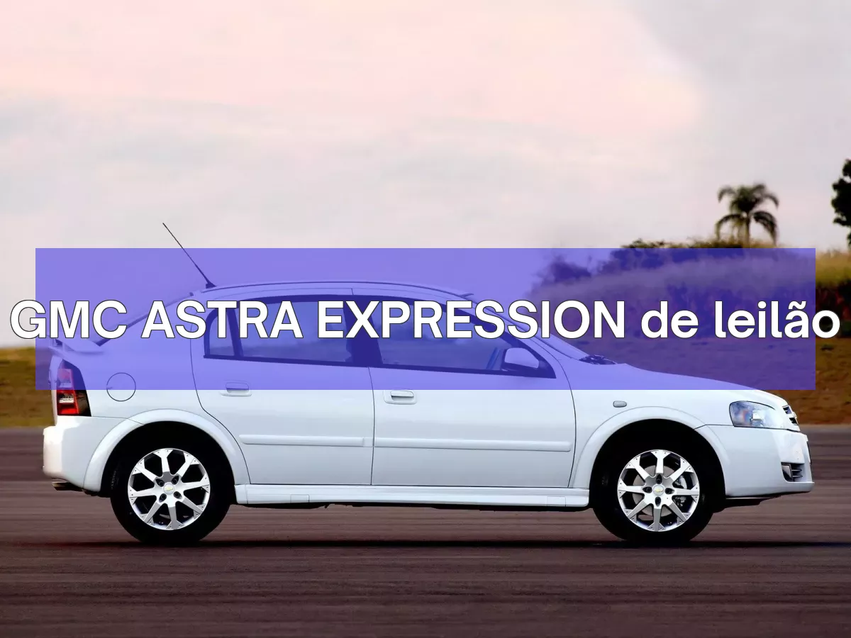 GMC ASTRA EXPRESSION em leilão
