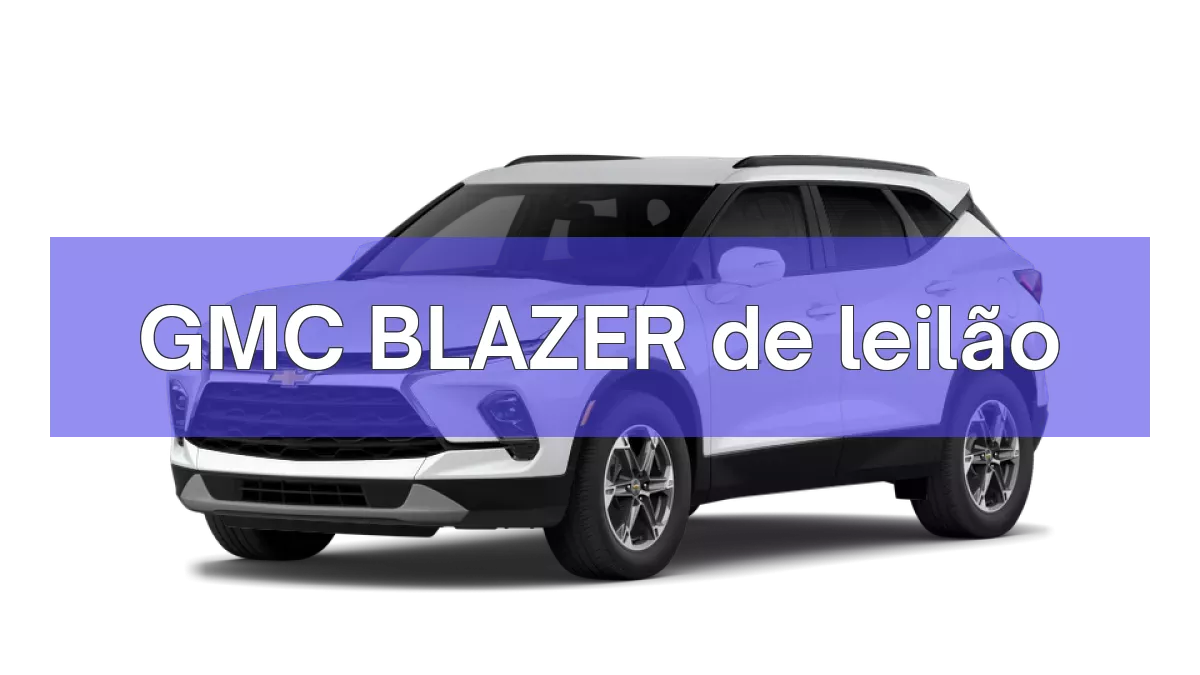 GMC BLAZER em leilão