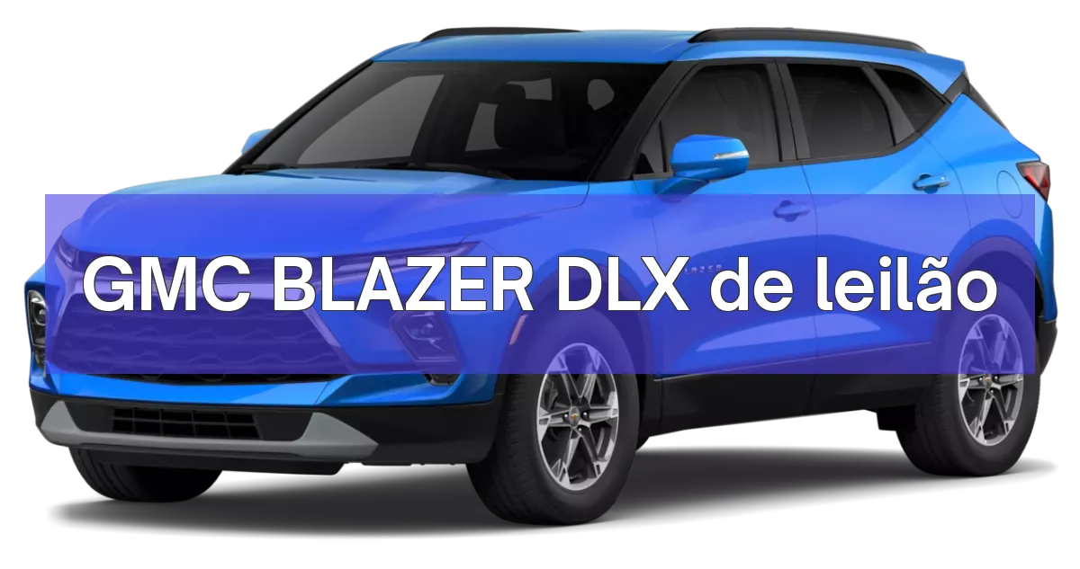 GMC BLAZER DLX em leilão