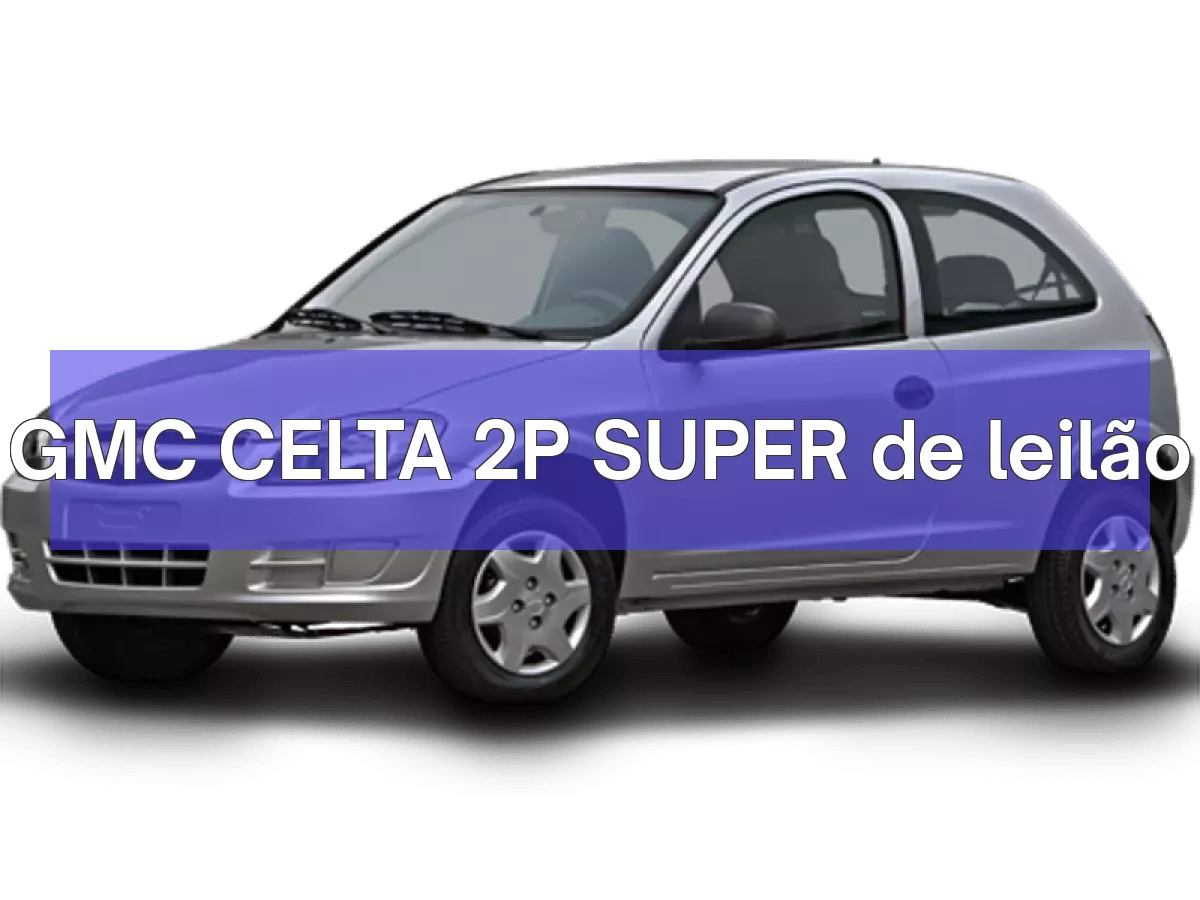 GMC CELTA 2P SUPER em leilão