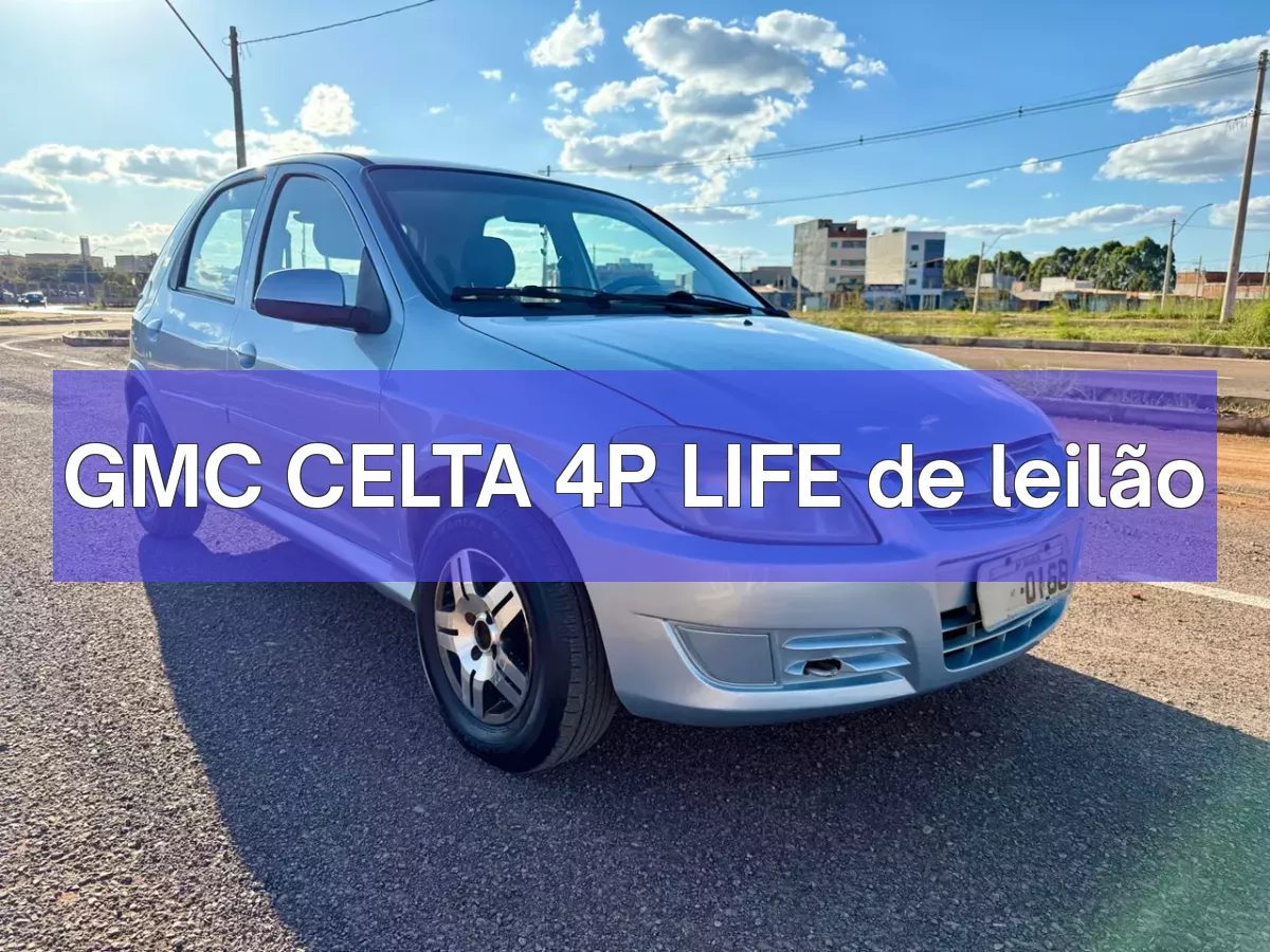 GMC CELTA 4P LIFE em leilão