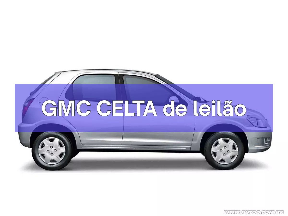 GMC CELTA em leilão