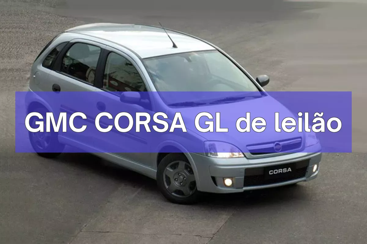 GMC CORSA GL em leilão