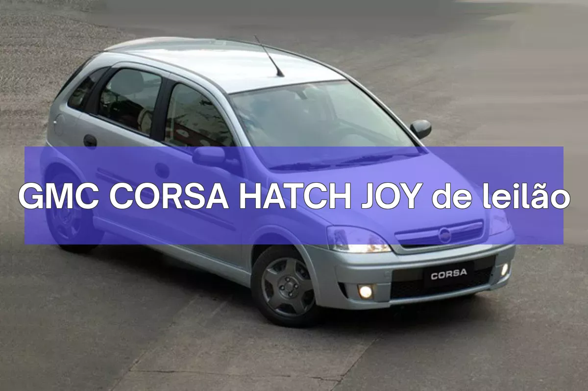 GMC CORSA HATCH JOY em leilão
