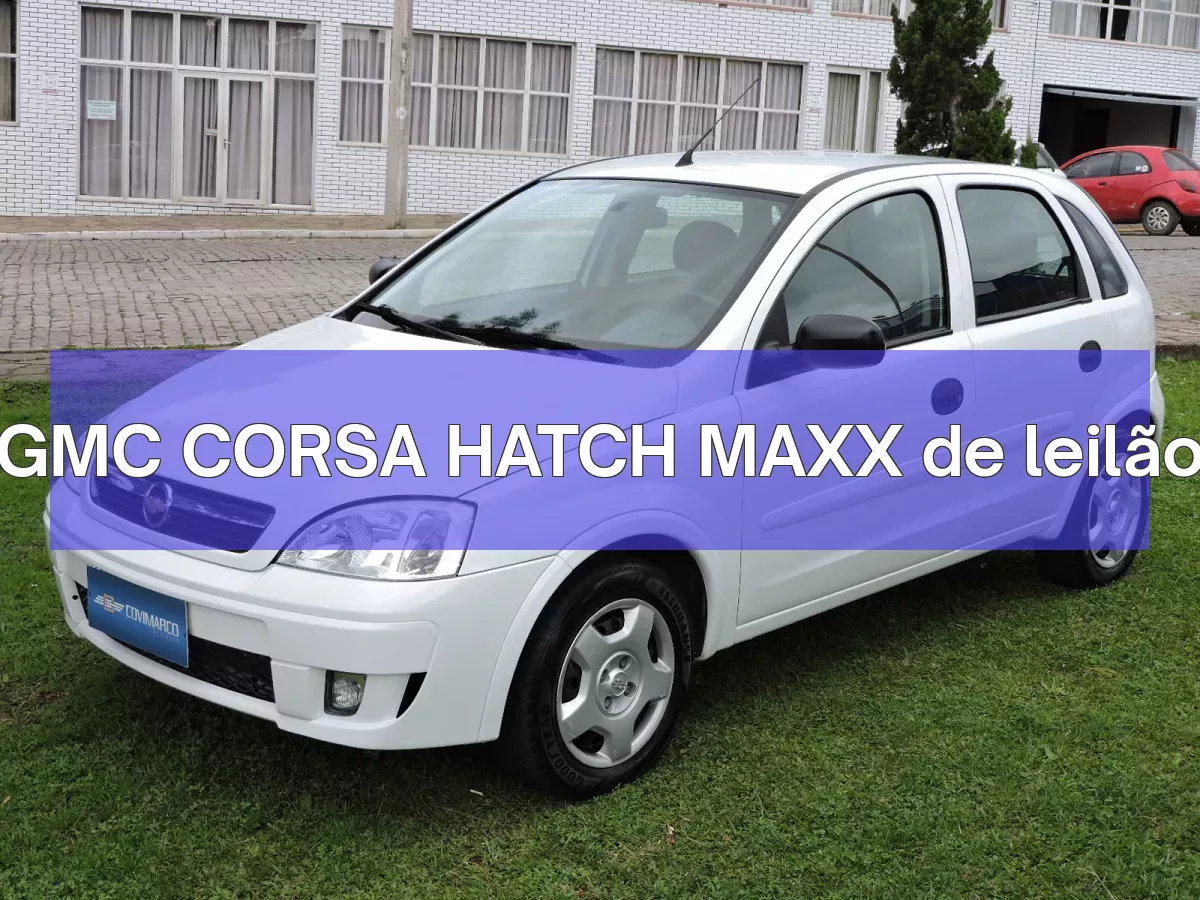 GMC CORSA HATCH MAXX em leilão