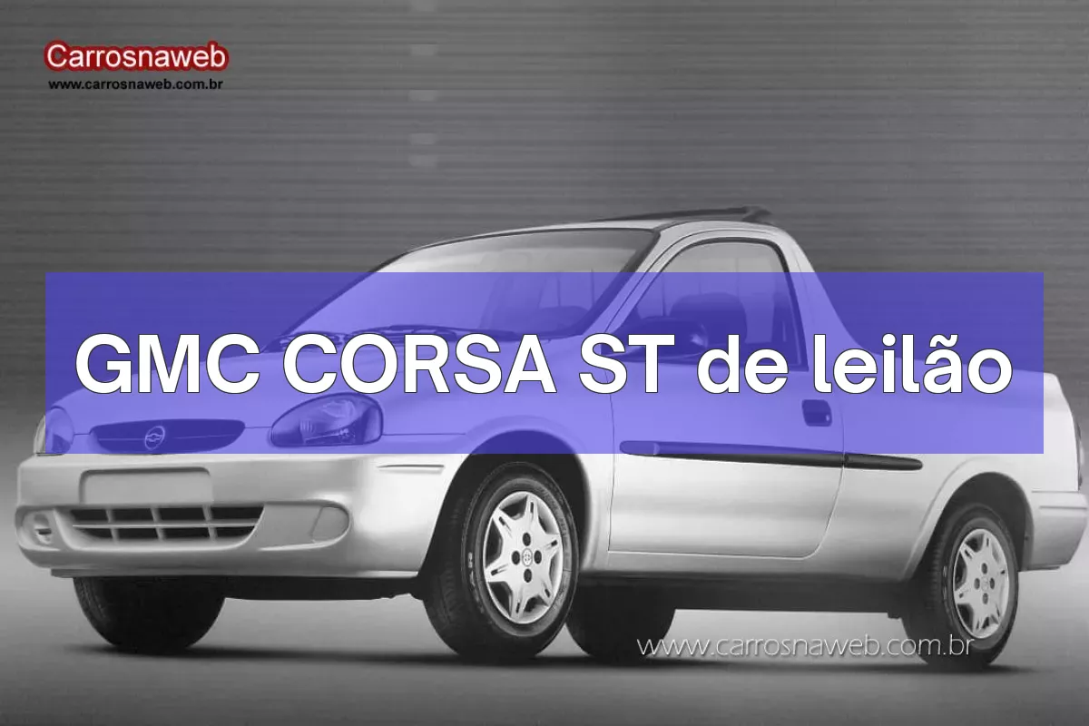 GMC CORSA ST em leilão