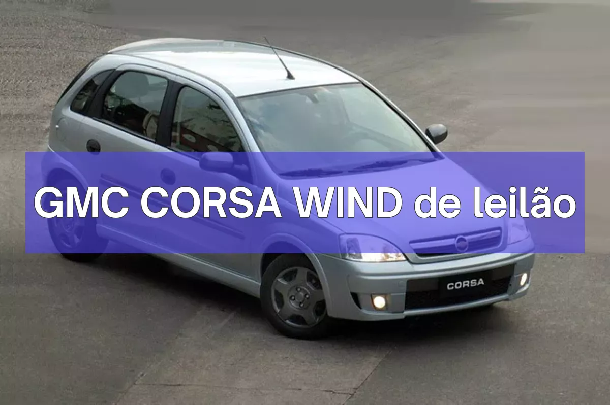 GMC CORSA WIND em leilão