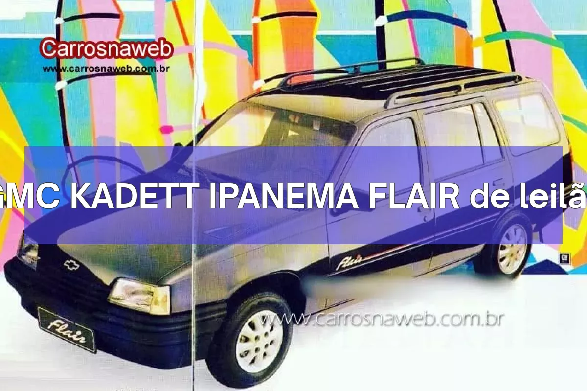 GMC KADETT IPANEMA FLAIR em leilão