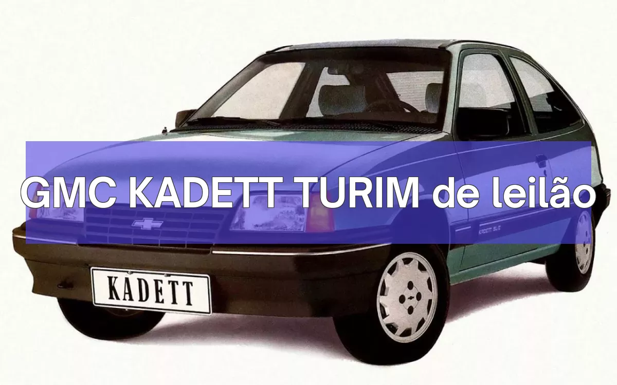 GMC KADETT TURIM em leilão