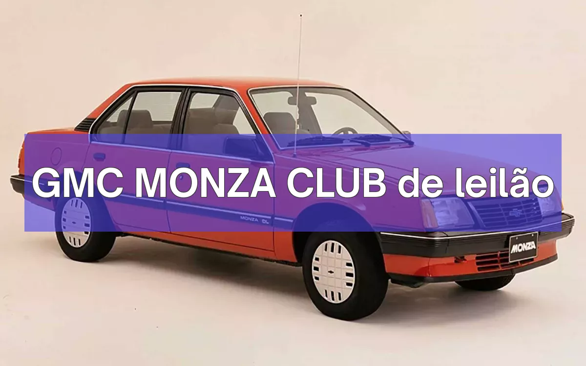 GMC MONZA CLUB em leilão