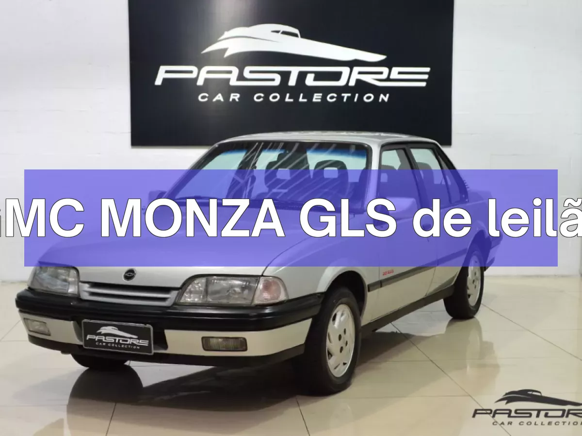 GMC MONZA GLS em leilão