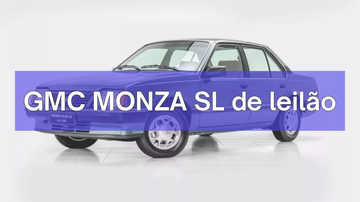 GMC MONZA SL em leilão