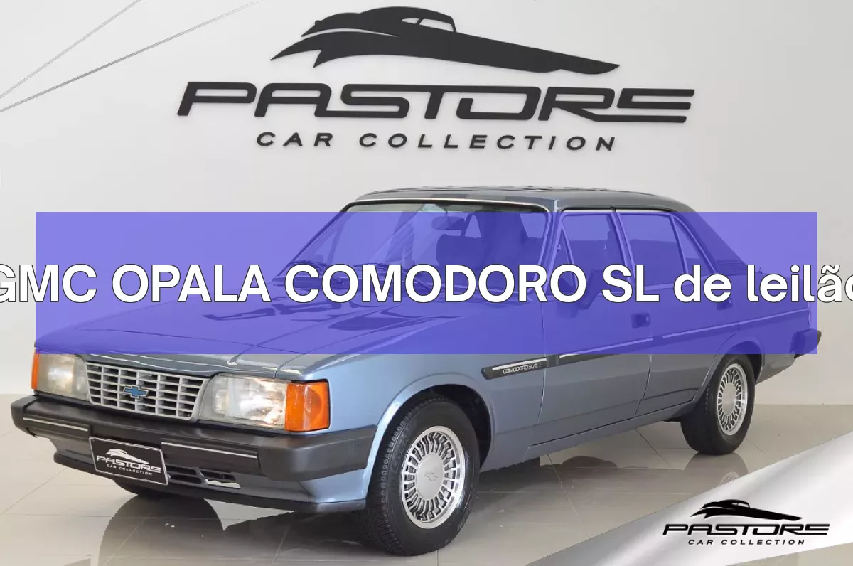 GMC OPALA COMODORO SL em leilão
