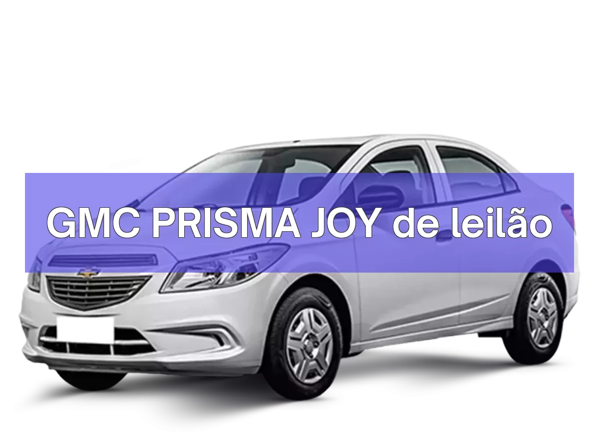 GMC PRISMA JOY em leilão