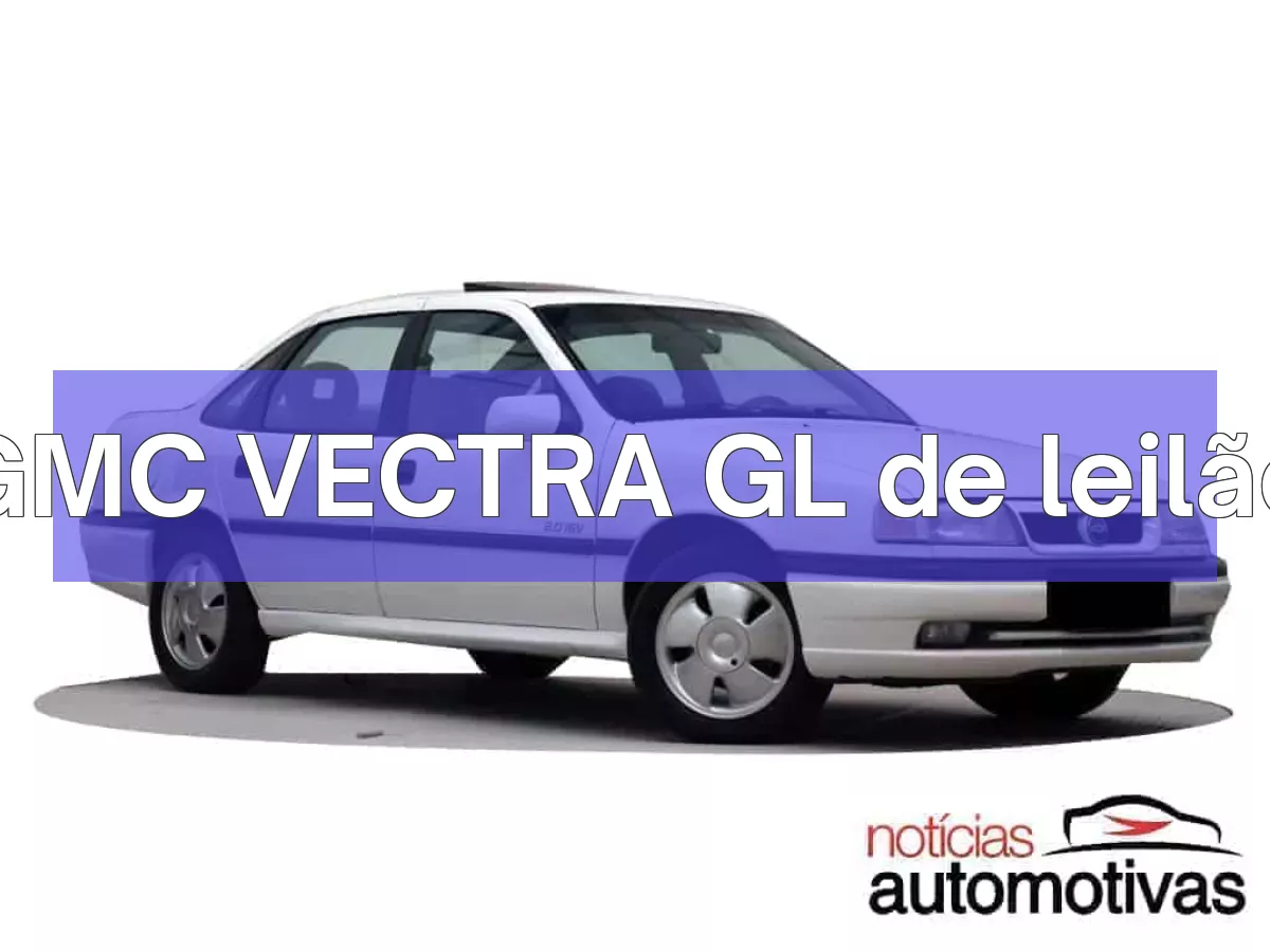 GMC VECTRA GL em leilão