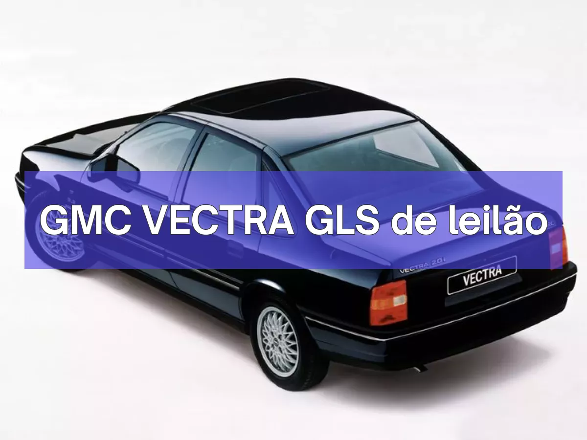 GMC VECTRA GLS em leilão