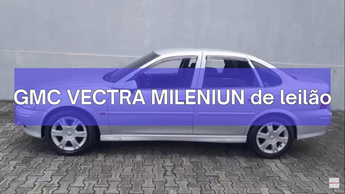 GMC VECTRA MILENIUN em leilão