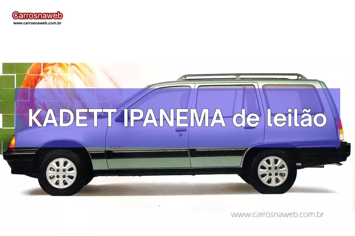 KADETT IPANEMA em leilão