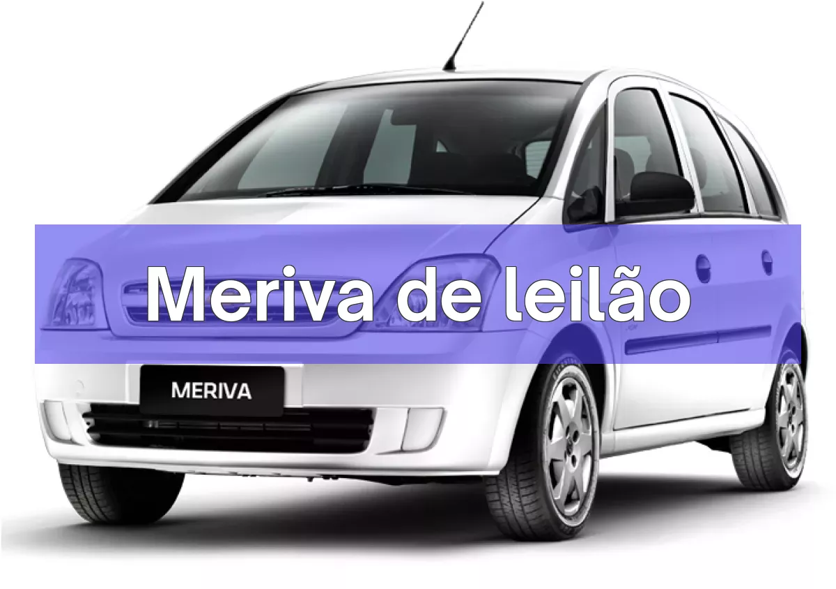 Meriva em leilão