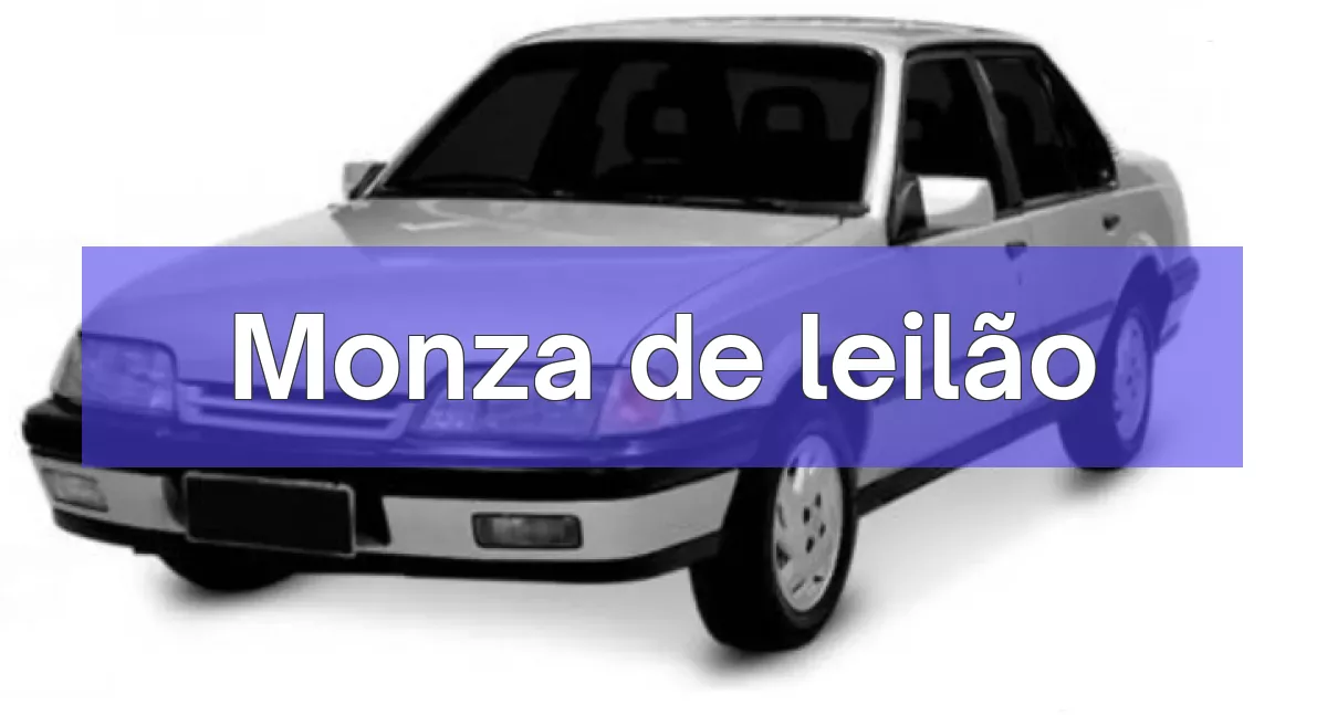 Monza em leilão