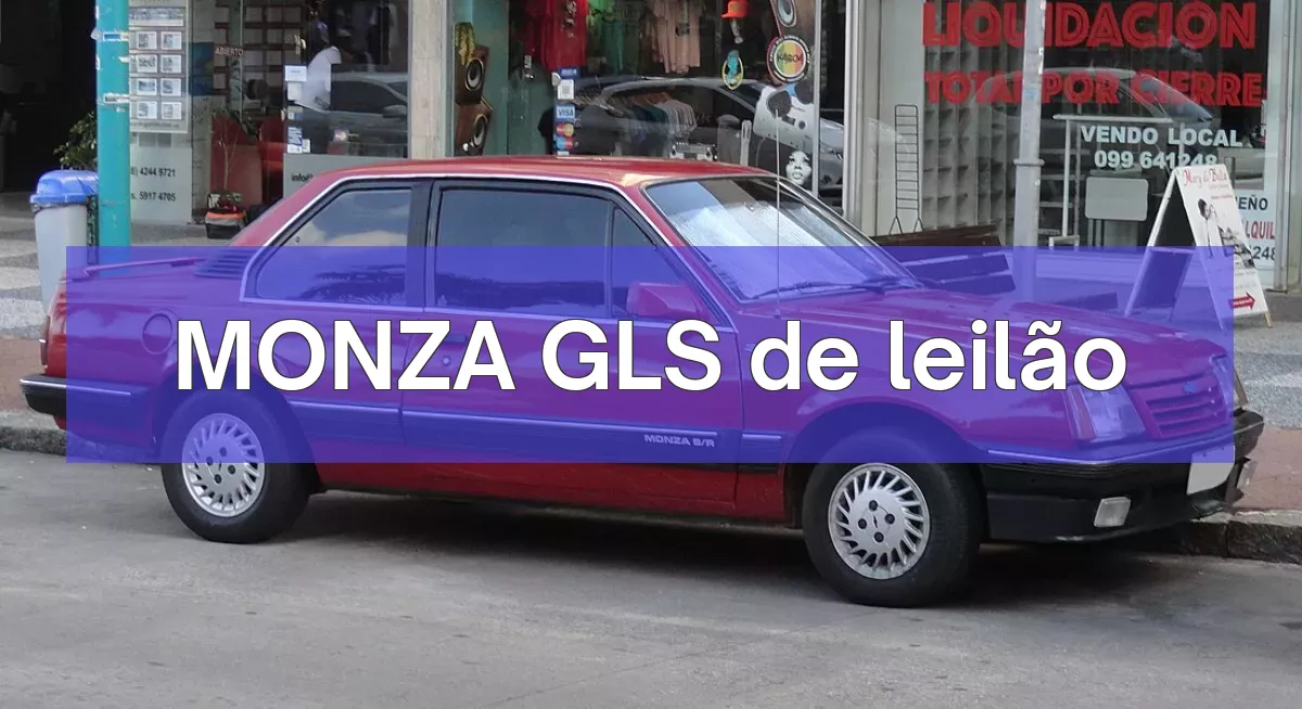 MONZA GLS em leilão