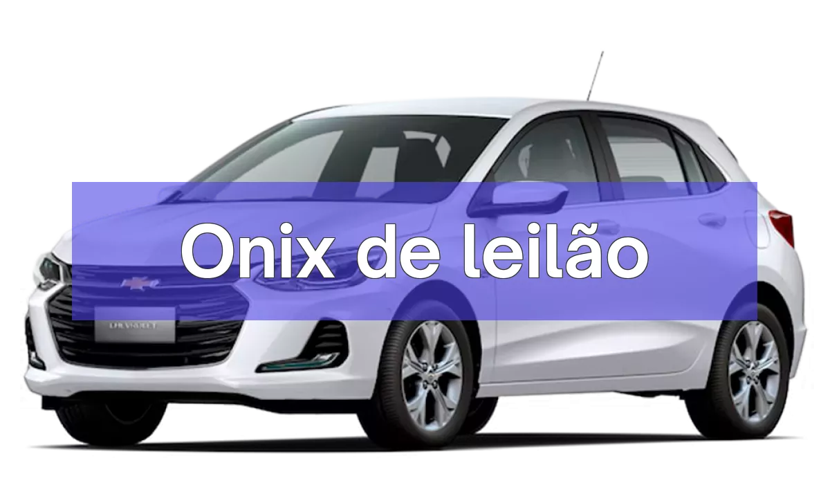 Onix em leilão