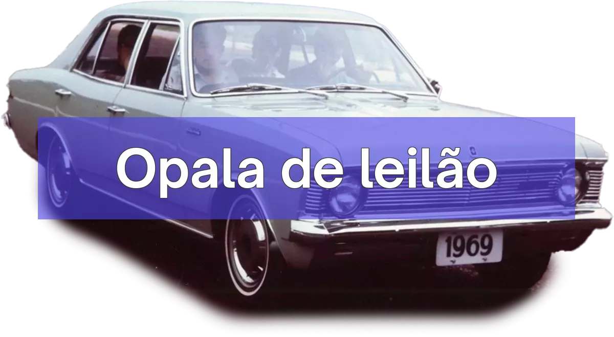Opala em leilão