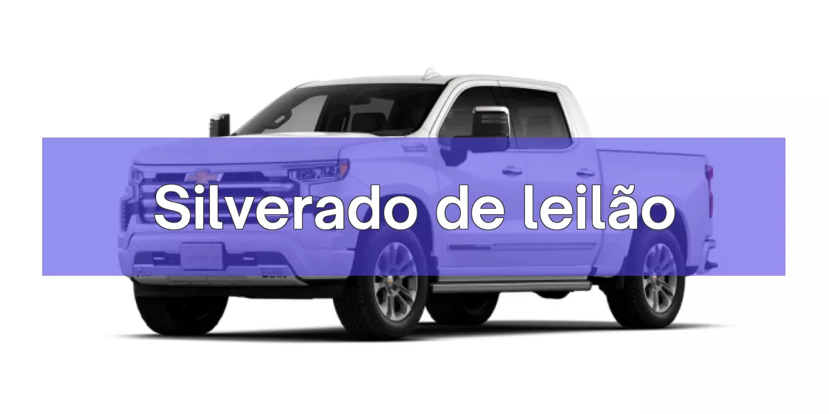 Silverado em leilão