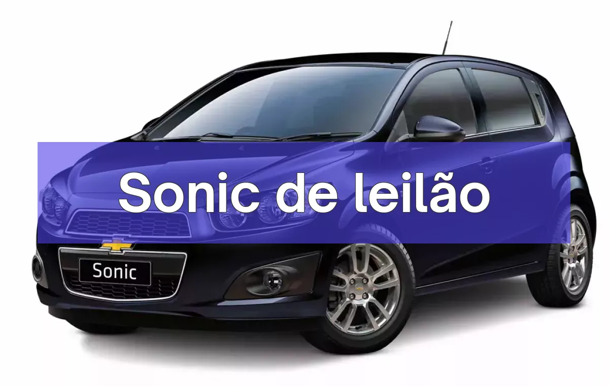 Sonic em leilão